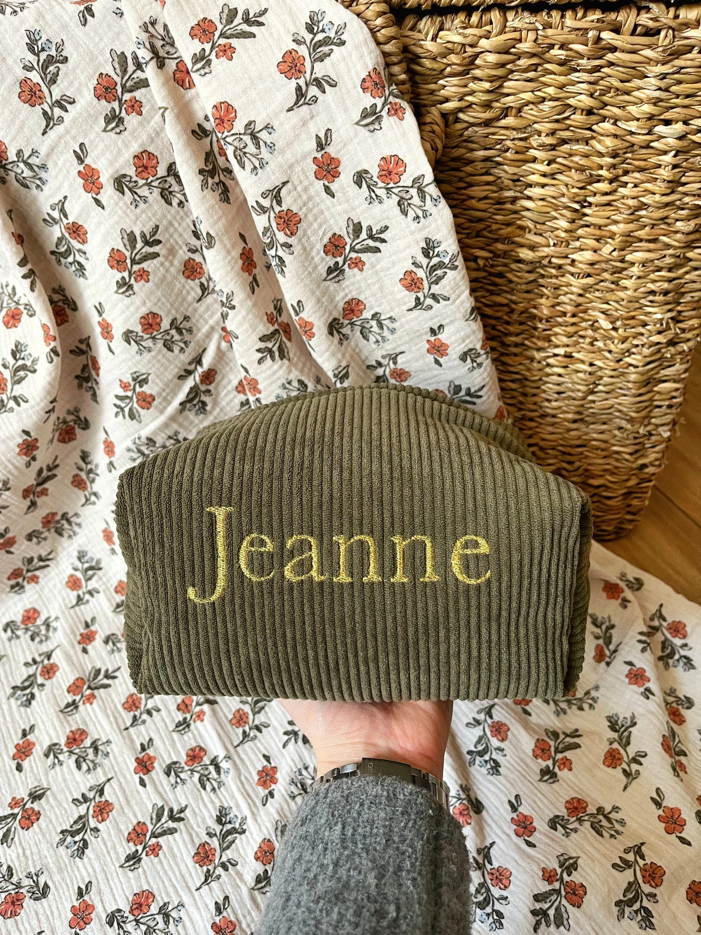 Trousse de toilette personnalisée