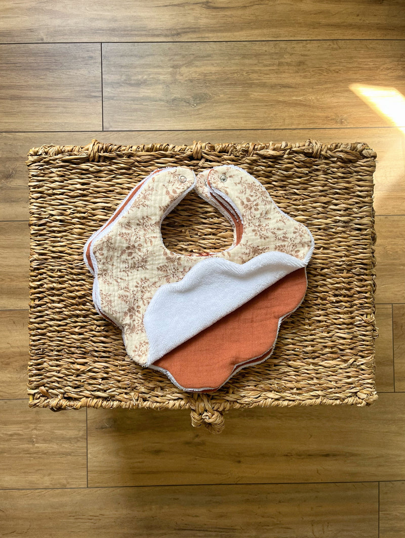 Bavoirs bébé - Lot de 4 bavoirs