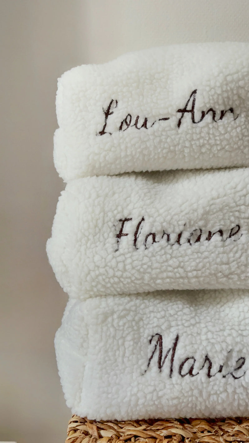 Trousse de toilette personnalisée