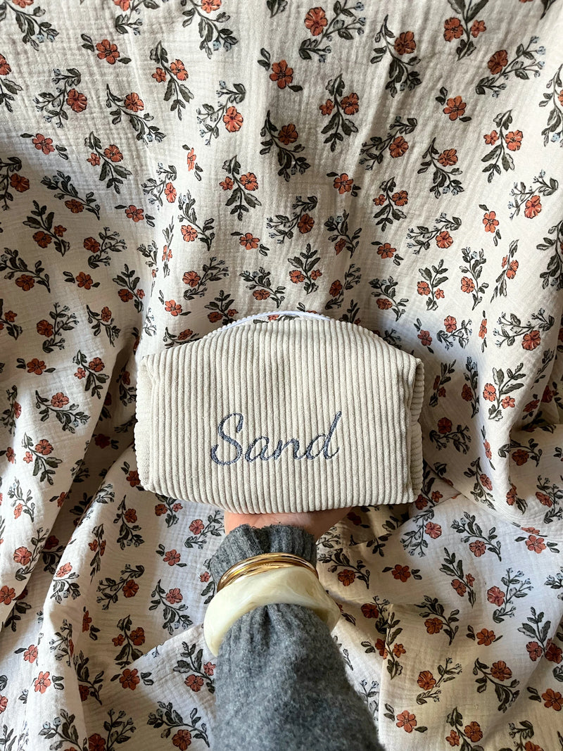 Trousse de toilette personnalisée