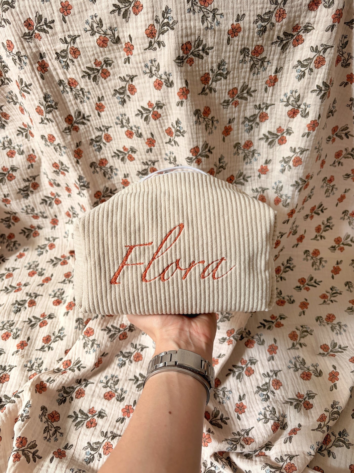 Trousse de toilette personnalisée