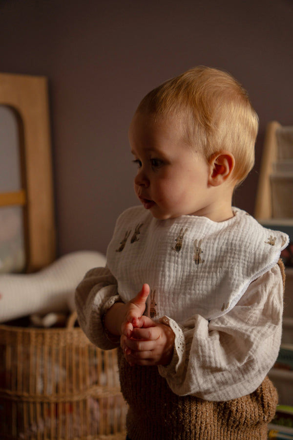 Bavoirs bébé - Lot de 4 bavoirs
